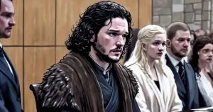 Personajes de Game of Thrones en juicio moderno