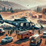 Accidente de Helicóptero de la PDI en Pichidangui Deja Cuatro Lesionados