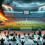 Garra Blanca Provoca Incidentes en el Estadio Nacional: Incendio cerca de Memorial, Supercopa Suspendida