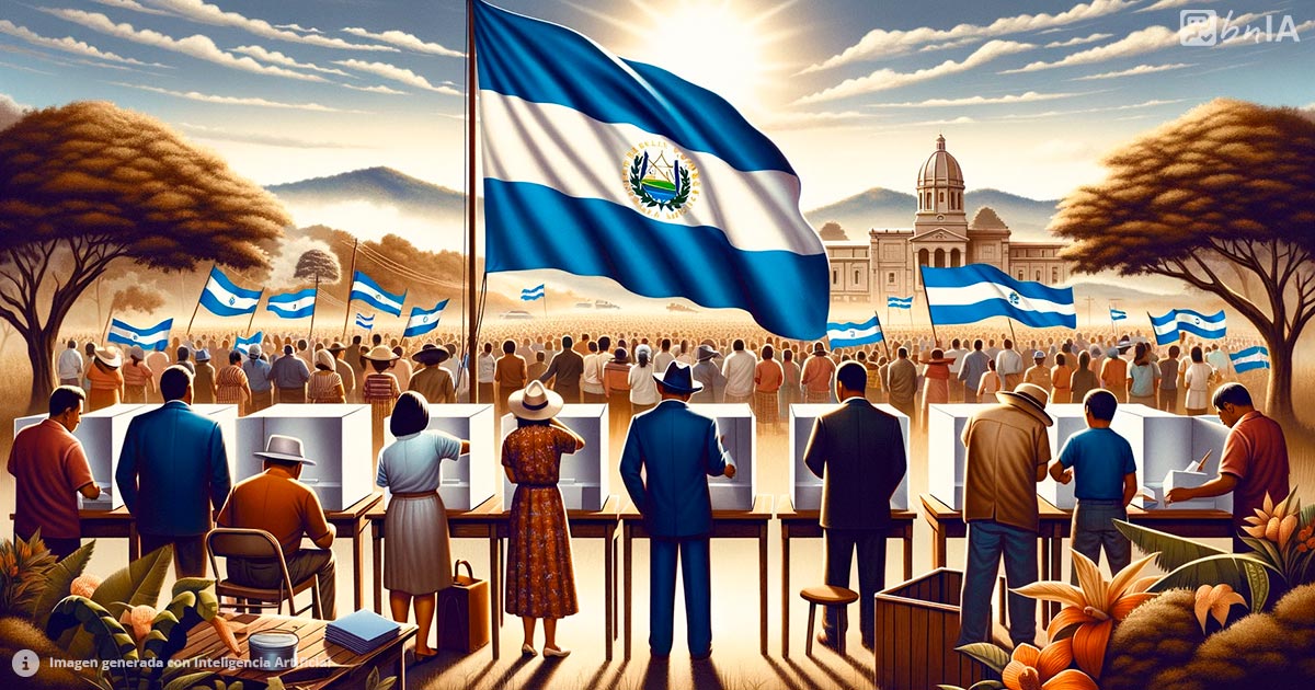 Ilustracion votaciones El Salvador