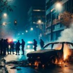 Homicidio e incendio de vehículo en Huechuraba: Habría comenzado por un choque vehicular