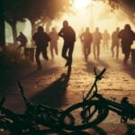 Violento asalto en Maipú deja a dos ciclistas baleados: Uno en riesgo vital