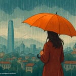 Lluvias intensas y bajas temperaturas marcarán este fin de semana en la Región Metropolitana y zona central de Chile