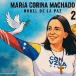 María Corina Machado recibe el Premio Nobel de la Paz 2025 por su lucha democrática en Venezuela