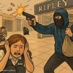 Violento fin de semana en Santiago: disparos y pánico en Mall Arauco Maipú, funcionario PDI se defiende a tiros en Maipú, y homicidios en Quilicura y Peñalolén