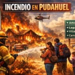 Incendio forestal en Laguna Caren obligó a evacuar cuatro sectores de Pudahuel: una vivienda destruida y sin víctimas fatales