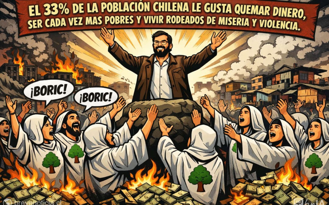 Cadem: 33% sigue aprobando gestión de Boric y 56% cree que a Chile le irá bien con Kast