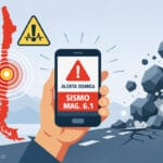 Sismo 6,1 remece desde Atacama hasta Ñuble, deja rodados en Coquimbo y sorprende por alerta de Google en celulares Android
