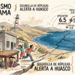 Fuerte sismo de magnitud 6,5 se registra frente a las costas de Huasco y es percibido en la zona norte y centro de Chile: Organismos descartan daños y riesgo de tsunami