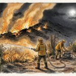 Alerta Roja en San José de Maipo: Incendio forestal «Jaboncillo» afecta 20 hectáreas en la Región Metropolitana