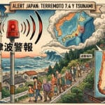 Terremoto de 7,4 en Japón activa alerta de tsunami: SHOA descarta riesgo para las costas de Chile