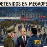 Ministro Martín Arrau lidera masivo operativo de Carabineros y PDI con más de 1.200 detenidos en todo Chile