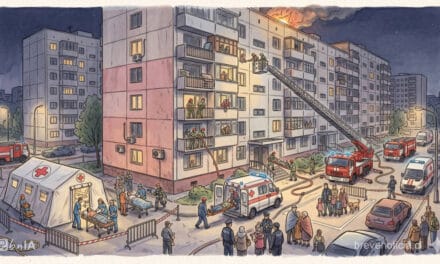 Máxima tensión en Europa: Dron militar ruso impacta edificio residencial en Rumania, país miembro de la OTAN, y deja dos civiles heridos