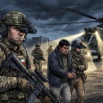 Histórico golpe al terrorismo en Ercilla: PDI y Ejército capturan en helicóptero a Jorge Huenchullán en Temucuicui, prófugo acusado de narcotráfico, tenencia ilegal de armas y usurpación de tierras en La Araucanía