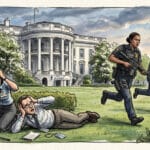 Tiroteo en la Casa Blanca: Todo lo que se sabe hasta ahora sobre el atacante abatido por el Servicio Secreto en Washington D.C. Trump estaba en la residencia