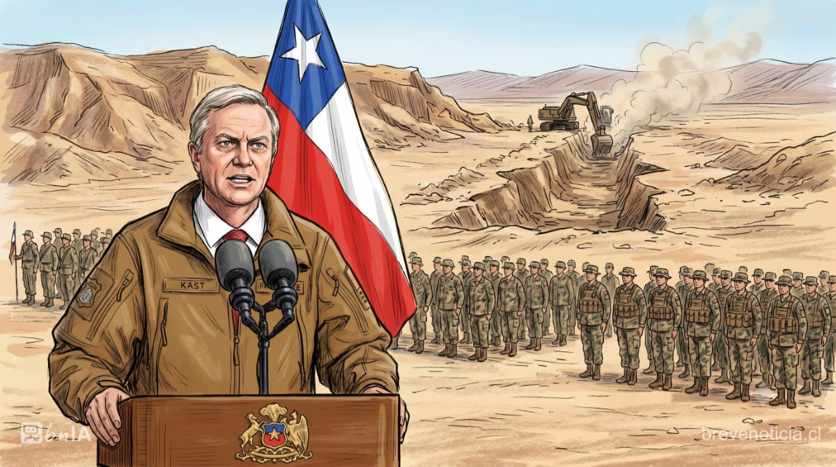 Presidente José Antonio Kast anuncia en Arica proyectos de ley para ampliar a 60 días la retención de extranjeros con orden de expulsión y sancionar con cárcel el traslado de migrantes irregulares