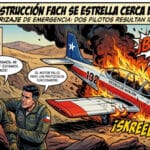 Avión de instrucción de la FACH resultó destruido tras aterrizaje de emergencia en la comuna de La Higuera, La Serena