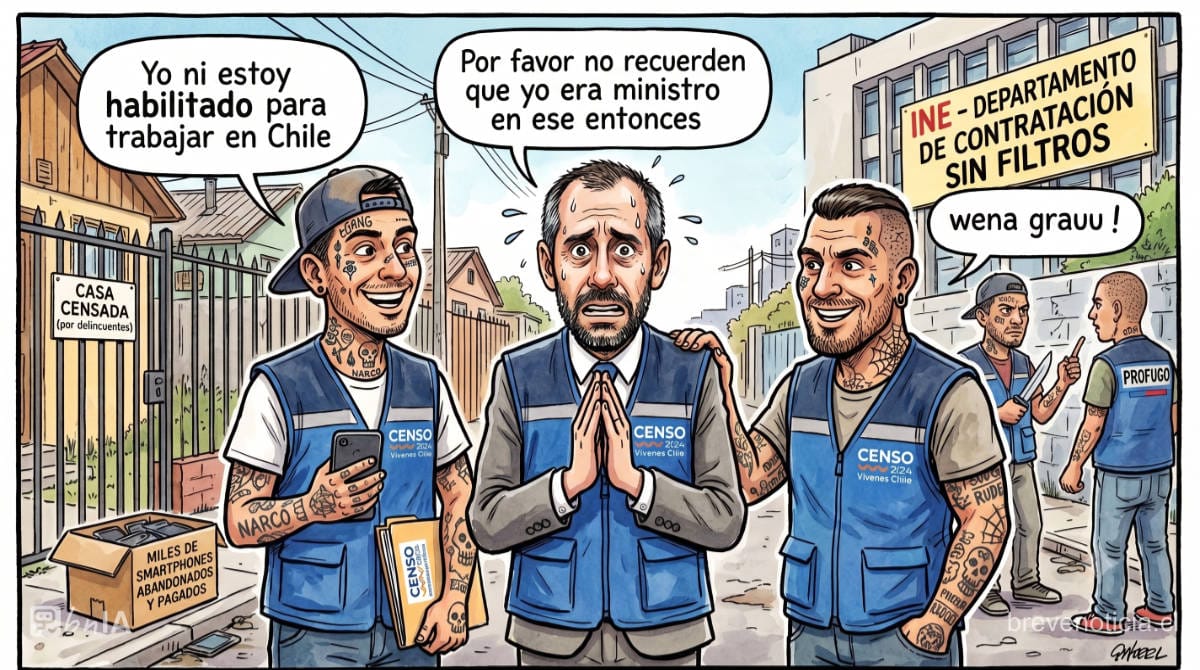 Escándalo en el Censo 2024: Contraloría destapa colosal falta de control del gobierno anterior al contratar delincuentes y pagar millones sin justificación