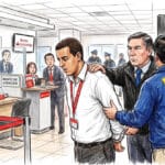 Histórico operativo en Santiago: Detienen a ejecutivo extranjero de Banco Santander por masivo lavado de activos de $78 mil millones vinculado al Tren de Aragua