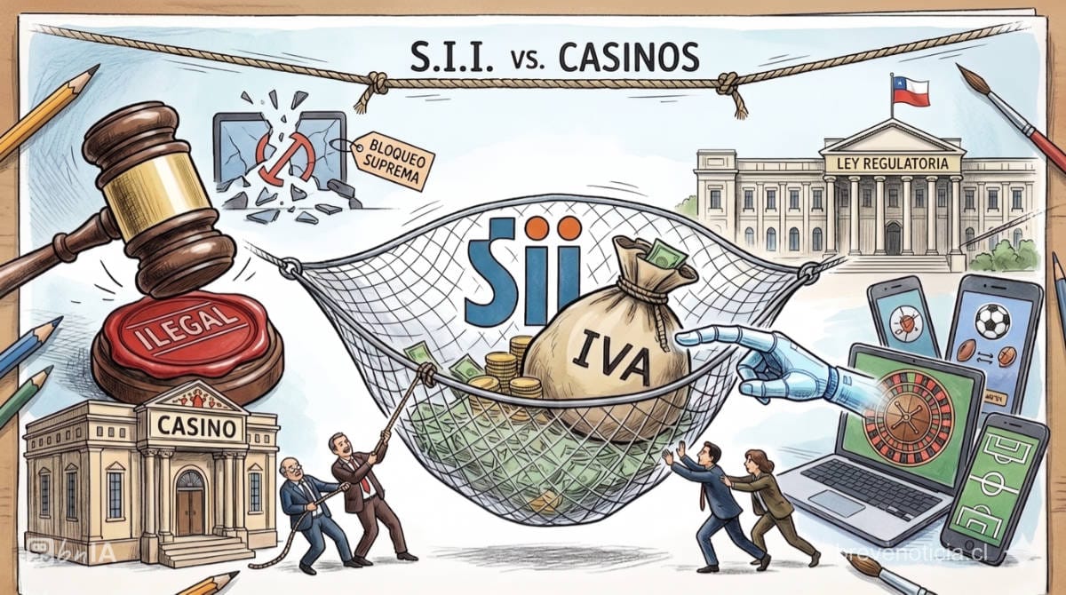 IVA a las apuestas online en Chile: Todo lo que necesitas saber sobre la polémica resolución del Servicio de Impuestos Internos que enfrenta a los casinos y al Gobierno