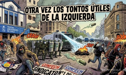 Marcha de la Confech por trazado no autorizado provoca graves disturbios y enfrentamientos con Carabineros en Santiago
