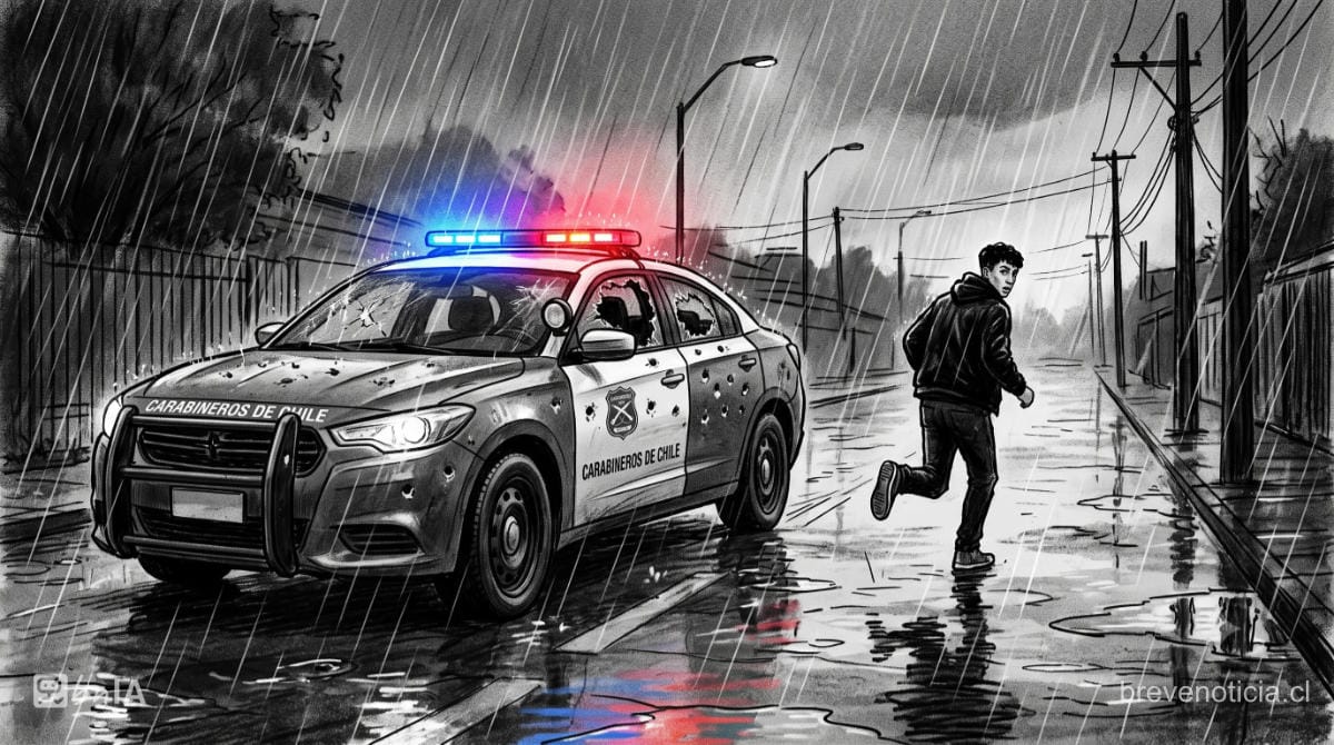 Cobarde ataque armado contra subteniente y cabo primero de Carabineros deja a dos funcionarios heridos durante fiscalización preventiva en Lo Espejo