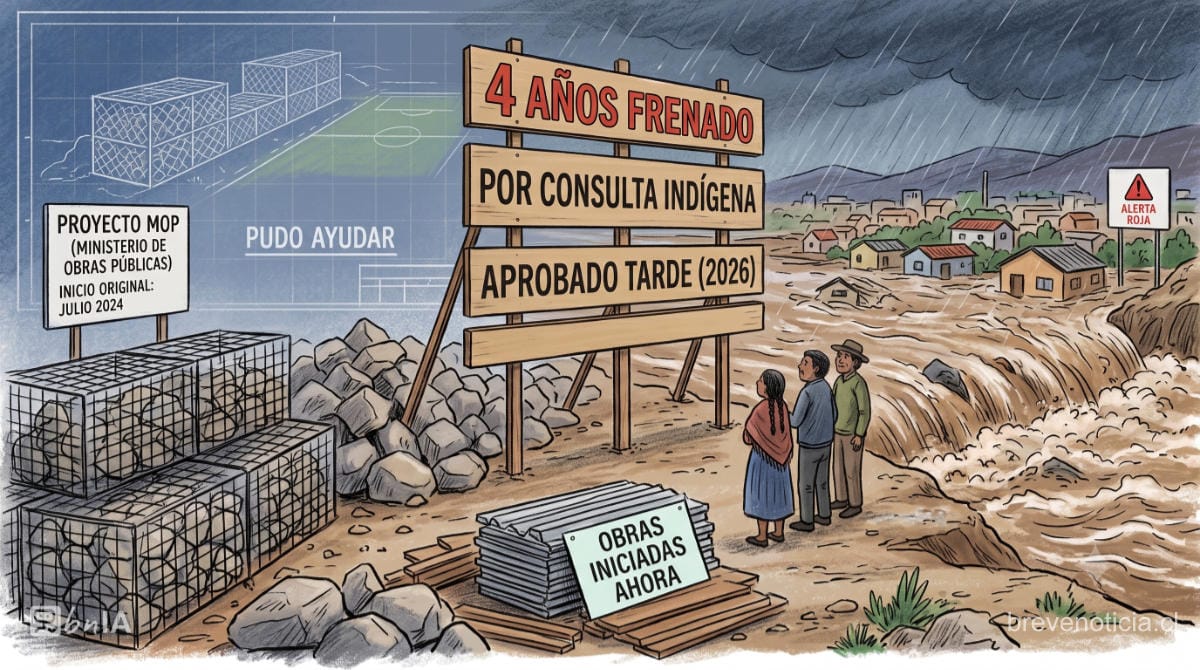 Temporales en el norte: El proyecto de US$107 millones para Tierra Amarilla, Atacama, que pudo ayudar en la emergencia y fue frenado 4 años por una consulta indígena