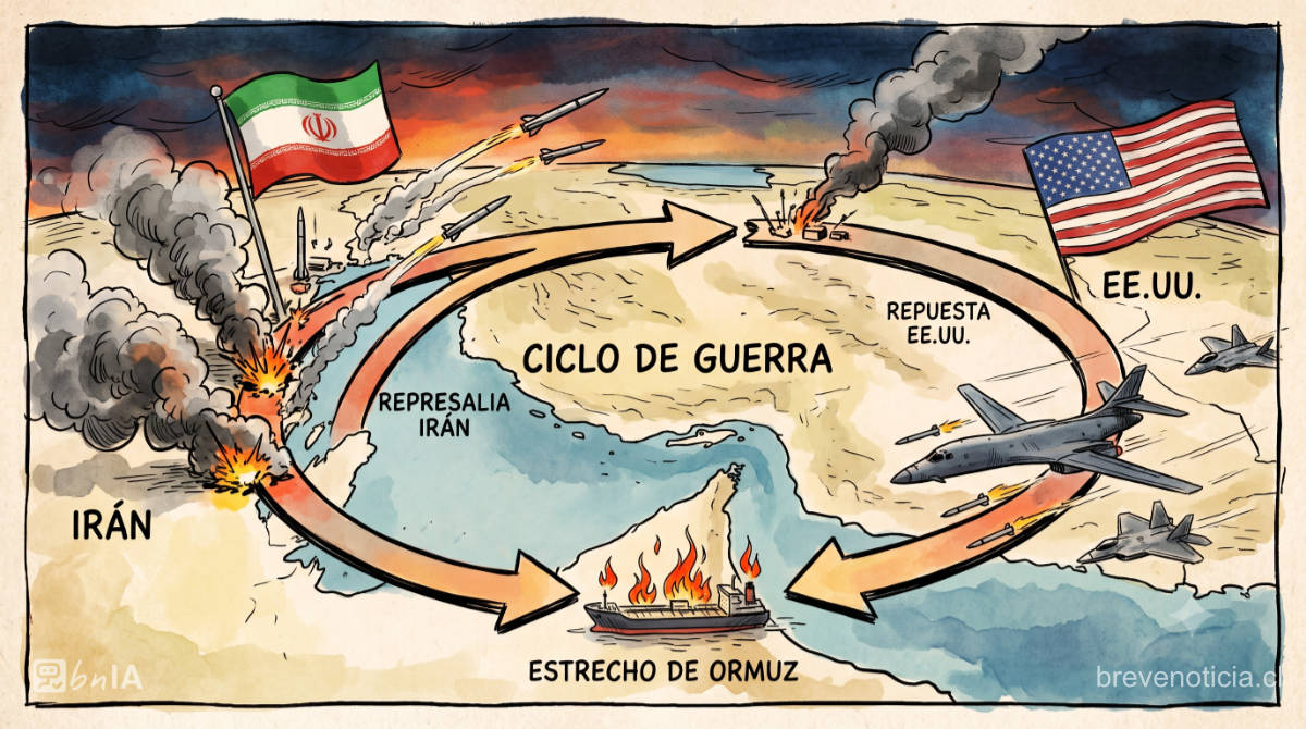 Trump da por terminado el alto al fuego y EE.UU. bombardea más de 80 objetivos en Irán tras ataques a buques en el Estrecho de Ormuz